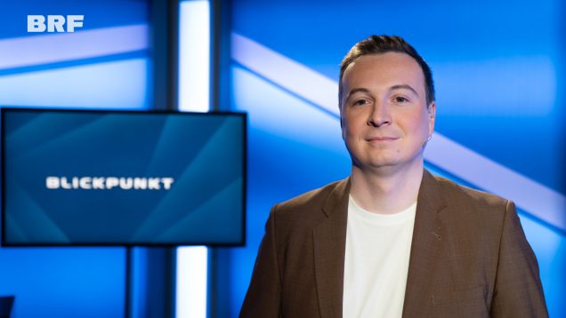Blickpunkt-Moderator Robin Emonts